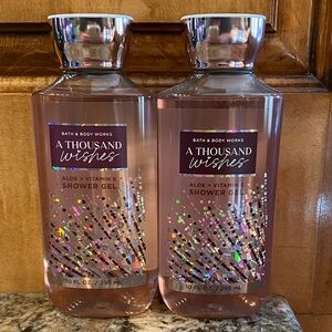 2/$15 “A Thousand Wishes” Shower Gel by BBW, 10-fl oz / 295 mL, NWTag✨